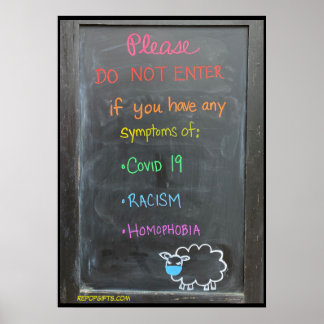 Ange inte om du har tecken på.. poster