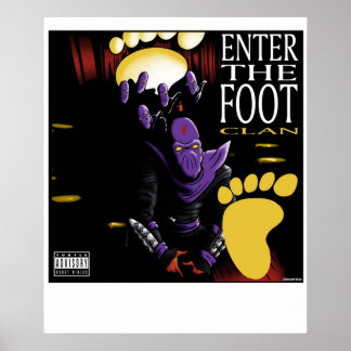 Ange Klan Foot Poster