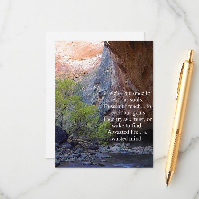 Ange mål inspirerande tilläggskort (Fram/Back In Situ)