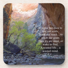 Ange mål inspirerande underlägg