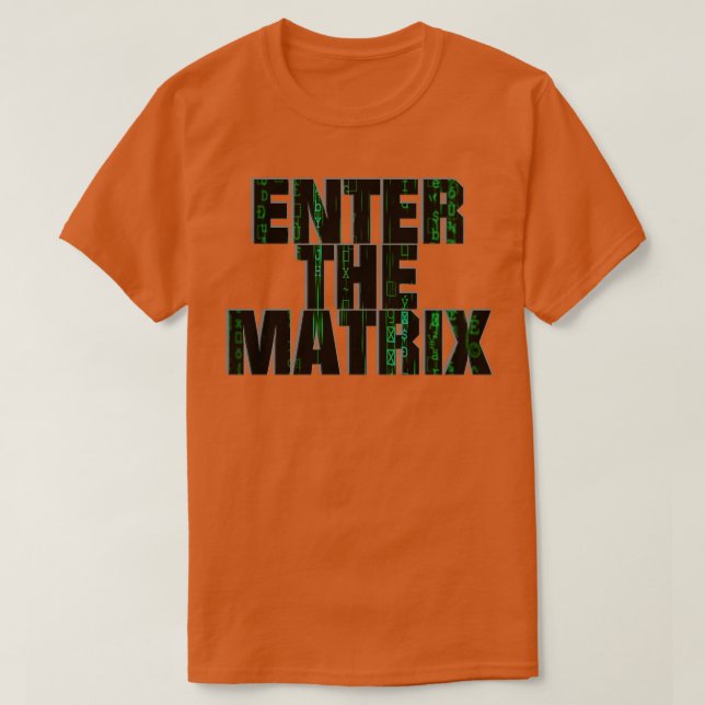 ANGE MATRIX T SHIRT (Design framsida)