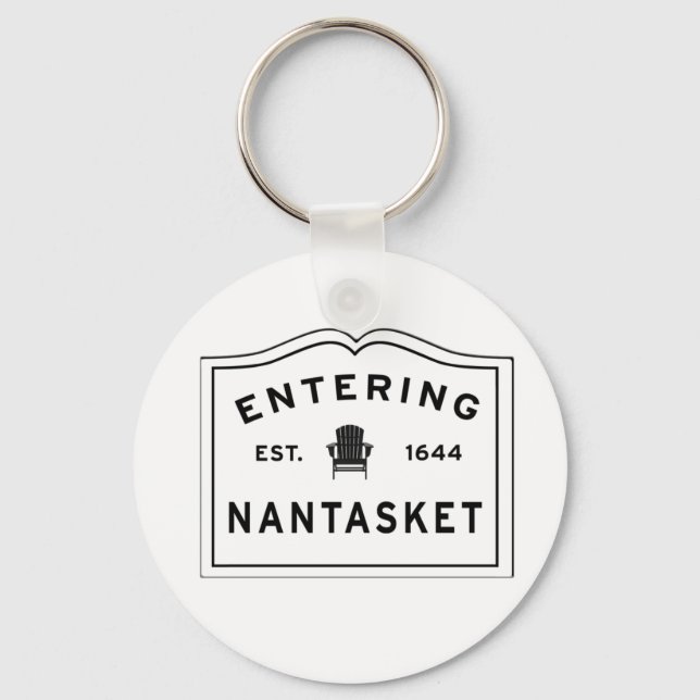 Ange Nantasket Hull Morsa Nyckelring (Framsida)