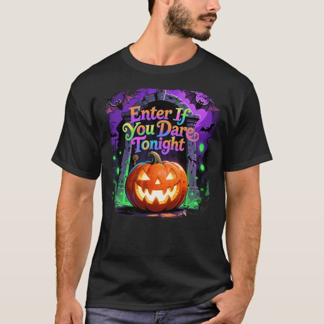 Ange om du är ikväll t shirt (Framsida)
