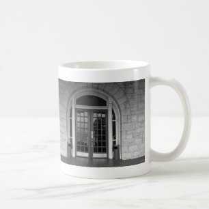 Ange om du vill ha en liten gråskalekaffe Mugg