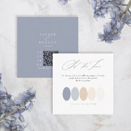 Ange paletten Tone Blue Almond Färg, palett-ID1102 Tilläggskort