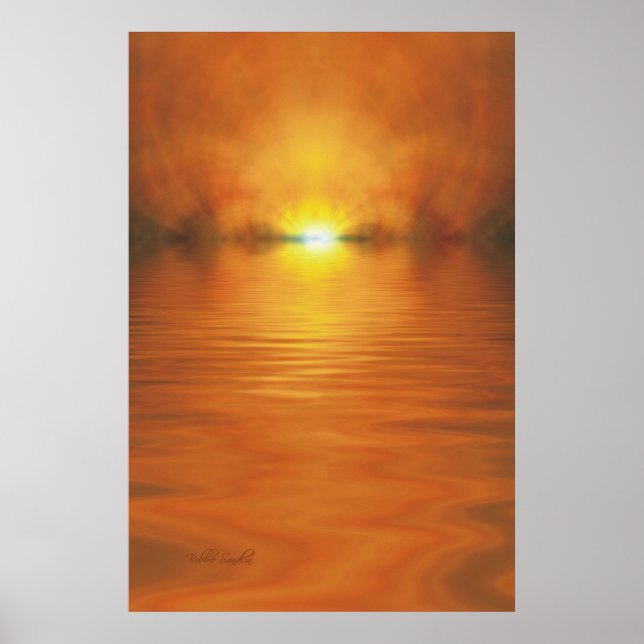 Ange Poster och utskrift i Sol (Framsidan)