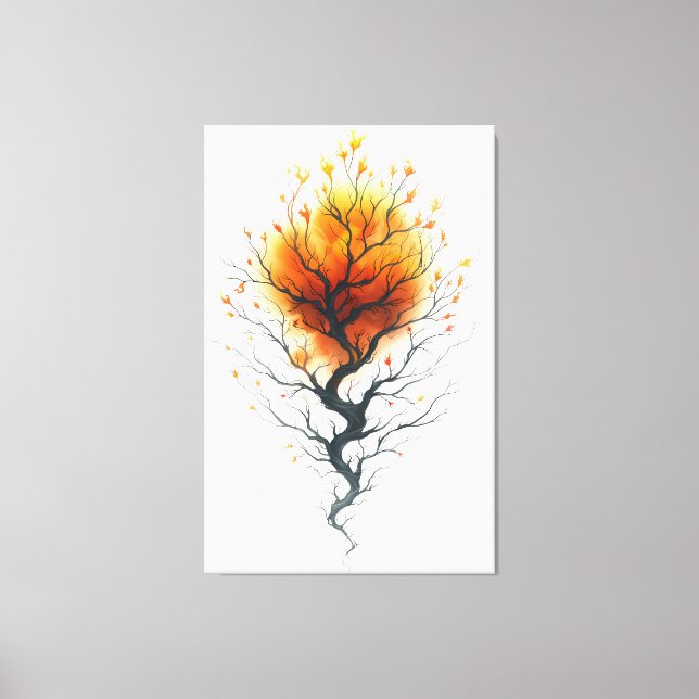 Ange Realm Canvastryck (Framsida)