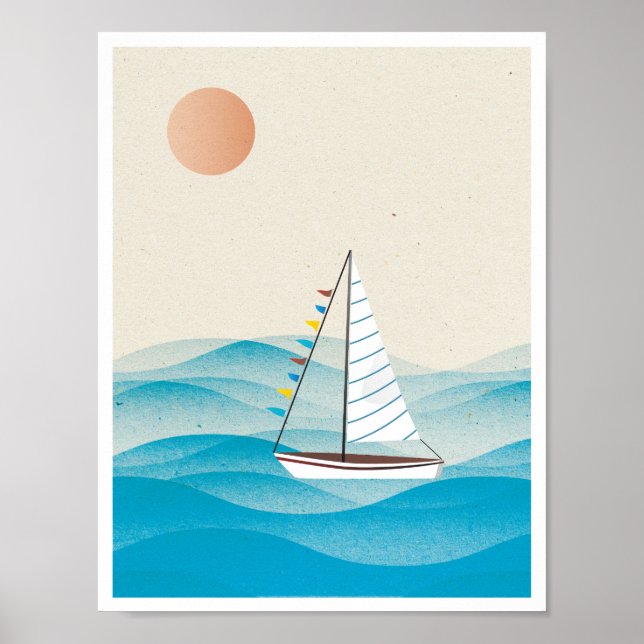 Ange segel poster (Framsidan)