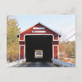Ange Slate Covered Bridge Vykort
