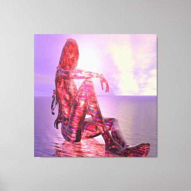 Ange Sol Canvastryck (Framsida)