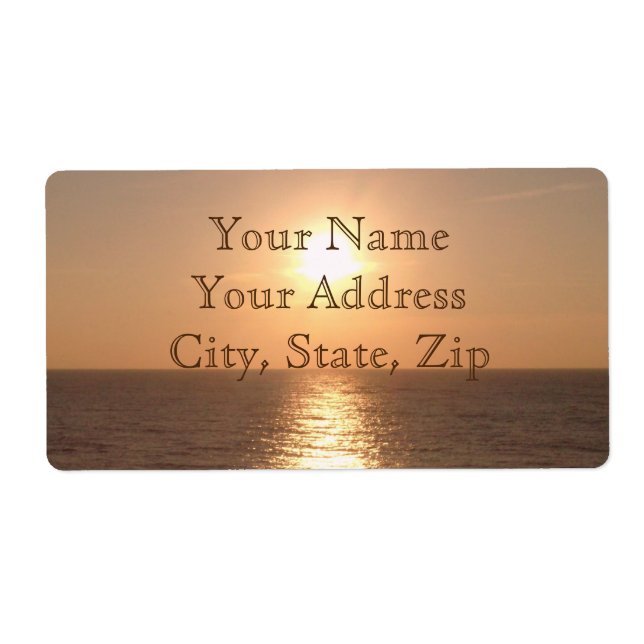 Ange Sol Fraktsedel (Framsidan)