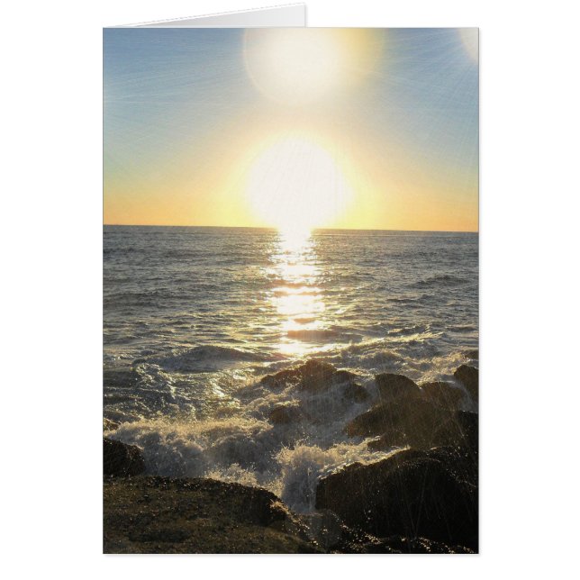 Ange Sol Hälsningskort (Framsidan)