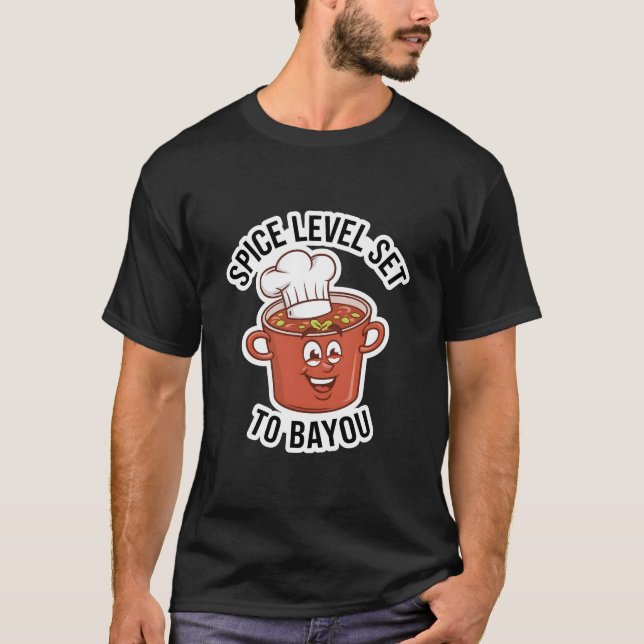 Ange till Bayou-nivå T Shirt (Framsida)