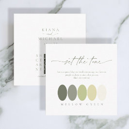 Ange Tone Mellow Grey Färg palette ID901 Tilläggskort