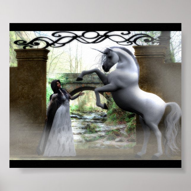 Ange Unicorns Realm Poster (Framsidan)