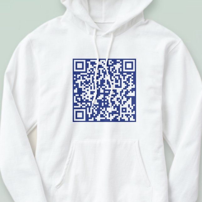 Ange URL-adress som har genererats av QR-kod | Blå Hoodie (Skapare uppladdad)