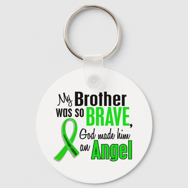 Angel 1 Non-Hodgkins Lymphoma Brother Nyckelring (Framsida)