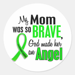 Angel 1 Non-Hodgkins Lymphoma Mamma Runt Klistermärke