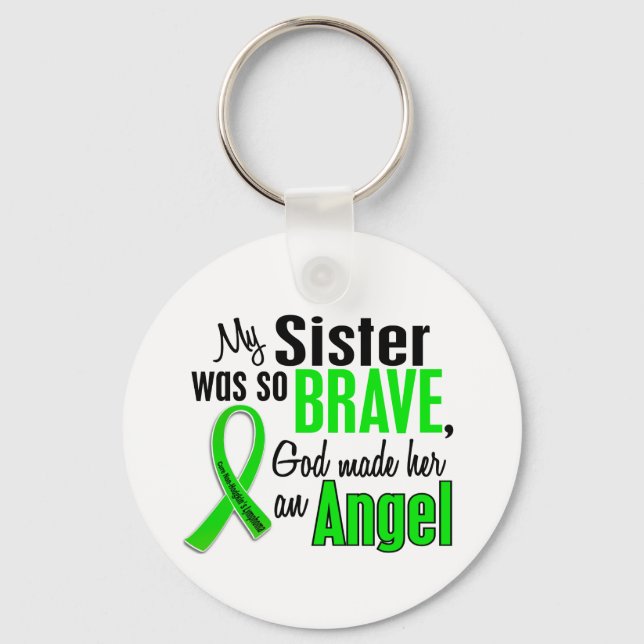 Angel 1 Non-Hodgkins lymphoma Sister Nyckelring (Framsida)