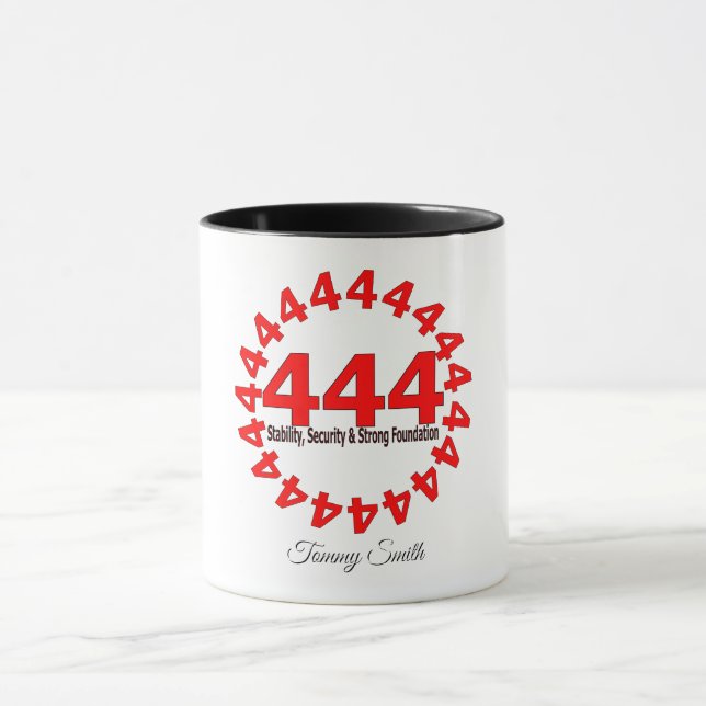 Angel 444 - Skydds- och stabilitetskaffe Mugg (Center)