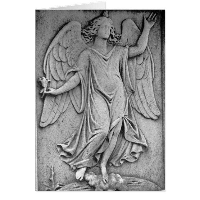 Ängel 4 hälsningskort (Framsidan)