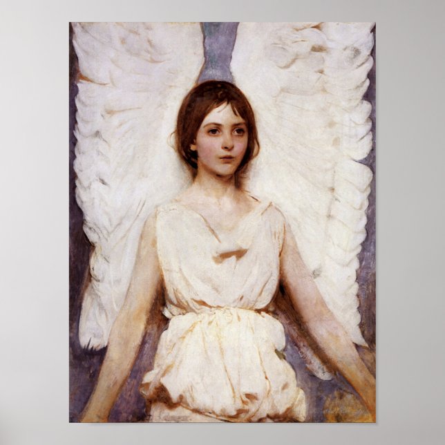 Angel, Abbott Handerson Thayer Fine Art Poster (Framsidan)