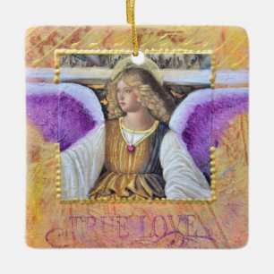 Ängel Äkta Kärlek Ornament