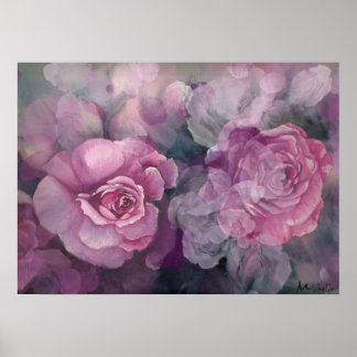 Angel Ansikte Ro Collage Poster