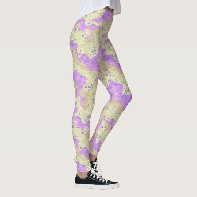Angel Armor Camouflage Spandex Workout Leggings (Höger)