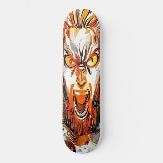 Angel Armor Krig Deck sextiotre Mini Skateboard Bräda 18,5 Cm (Framsida)