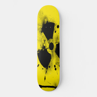 Angel Armor Retro Nuke Fallout Nittionio Deck Mini Skateboard Bräda 18,5 Cm
