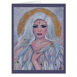 Angel art av Renee Lavoie - tackkort Jumbo Kort