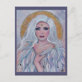 Angel art av Renee Lavoie - tackkort Vykort