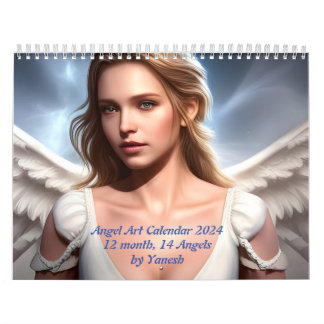 Angel Art från Yanesh 2024 Calendar Kalender
