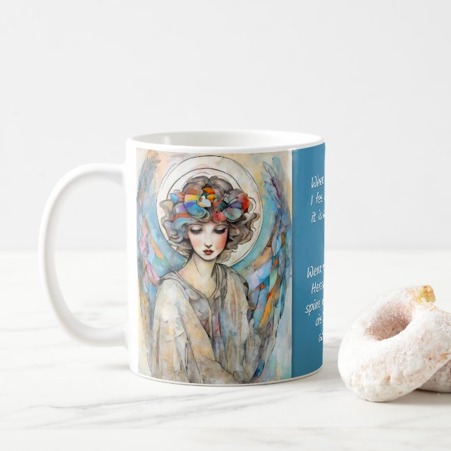 Angel Art & Sayings No. 1 of 12 different Mugs Kaffemugg (Med munk)