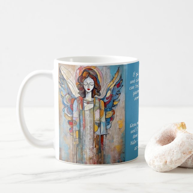 Angel Art & Sayings No. 4 of 12 different Mugs Kaffemugg (Med munk)