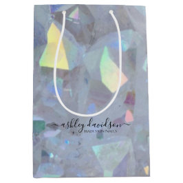 Ängel Aura Kvarts Kristall Medium Presentpåse