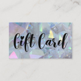Angel Aura Quartz Crystal Store Gift-kort Visitkort