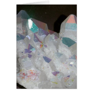 Angel Aura Quartz Hälsningskort
