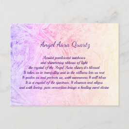 Angel Aura Quartz kristalldesign vykort