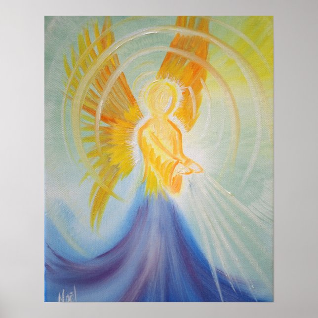 Angel Aura Skriv ut Poster (Framsidan)