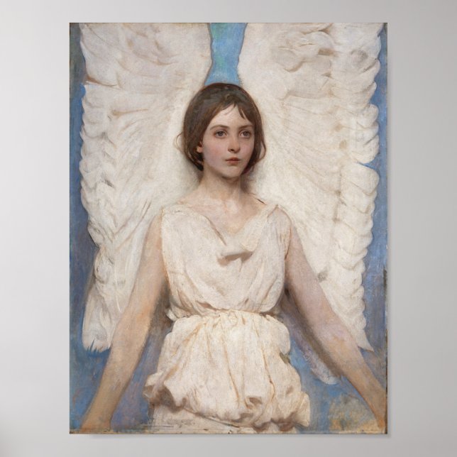 Angel av Abbott Handerson Thayer Art Poster (Framsidan)