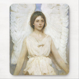Angel av Abbott Thayer, Vintage Victorian Fine Art Musmatta