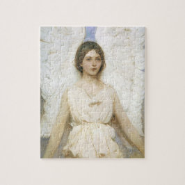 Angel av Abbott Thayer, Vintage Victorian Fine Art Pussel