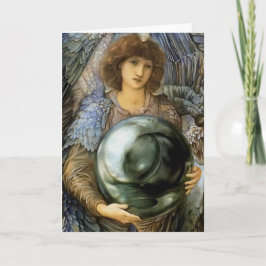 Angel av Creation av William Burne-Jones Kort
