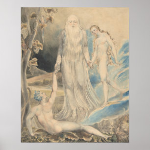 Ängel av den gudomliga närvaroen som kommer med poster