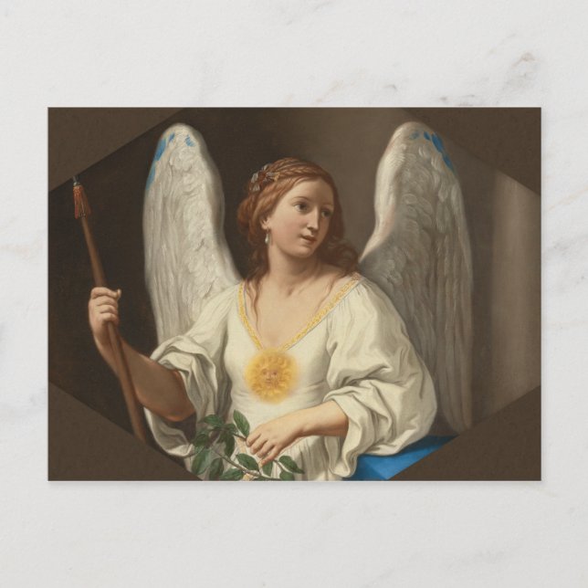 Angel av dygd CC0881 Elisabetta Sirani Vykort (Framsida)