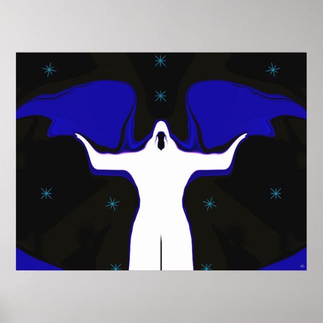 Ängel av förskoningaffischen poster (Framsidan)