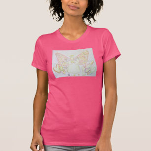 Ängel av hjärtan skräddarsydd änglaskjorta t-shirt