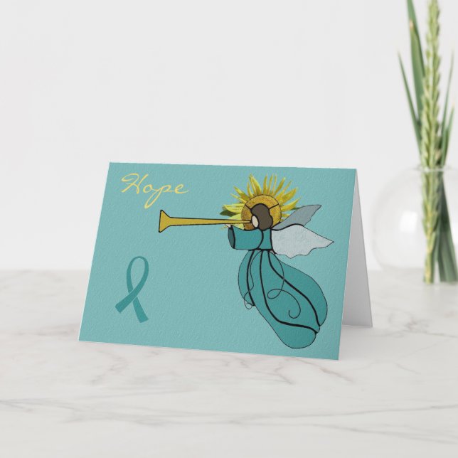 Angel av Hope-julkort Helgkort (Framsida)